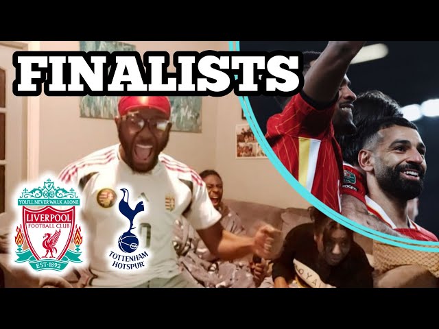 LIVERPOOL vs TOTTENHAM HOTSPUR (4-0) LIVE FAN MATCH REACTION | WE'RE OFF TO WEMBLEY 🎉