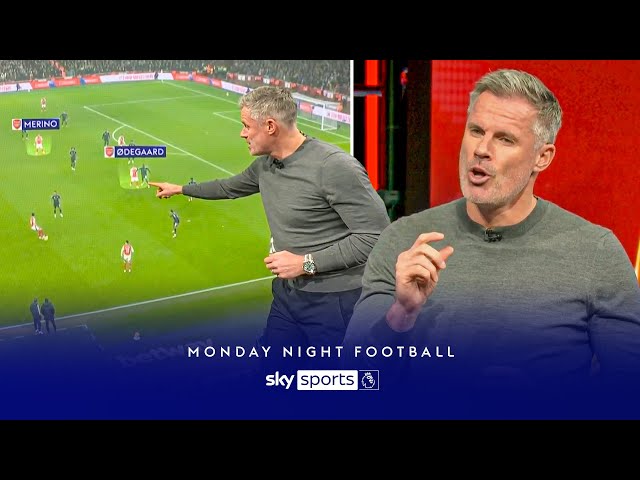 Jamie Carragher analyses Arsenal's attack & where they need to improve 🔍