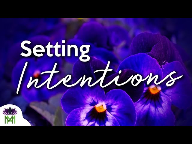 Guided Meditation for Setting Intentions | Mindful Movement