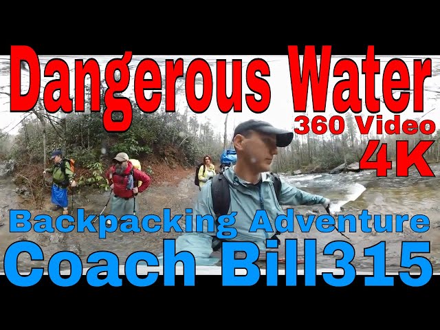 360 Video 4K: Backpacking in Dangerous Waters