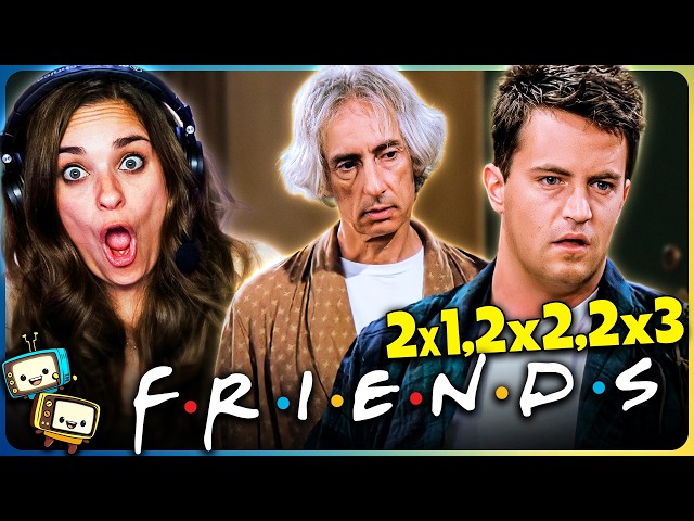 FRIENDS (1994) Season 2 Episodes 2x1, 2x2, & 2x3 Reaction! | First Time Watch!