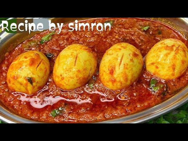 Egg curry recipe 👌😍🥚🍛 | अंडा करी  😍| egg khadhi | egg curry recipe simple