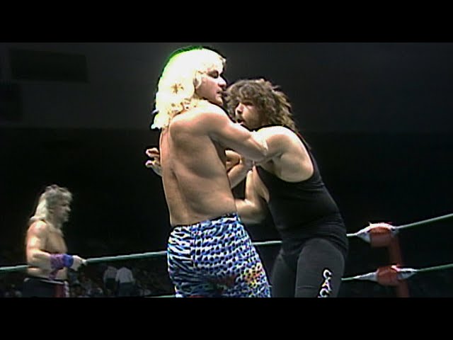 Cactus Jack collides with Jeff Jarrett and Rock 'n' Roll Express in rare AWA Gem