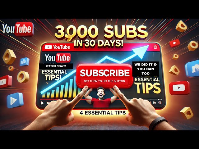 We Hit 3,000 Subscribers in 30 Days—Here’s How You Can Too! #positivemindset #3000subscribers #win