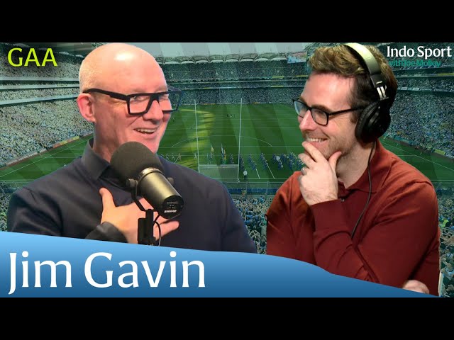 Jim Gavin in studio talking Gaelic football's new rules in 2025 and how it all happened