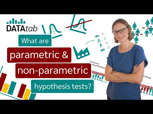 What is the difference between parametric and nonparametric hypothesis testing?