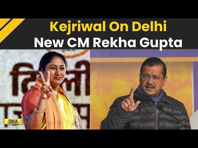 Delhi New CM News: Ex-Delhi CM Arvind Kejriwal Reacts To Rekha Gupta's Appointment As Delhi's New CM