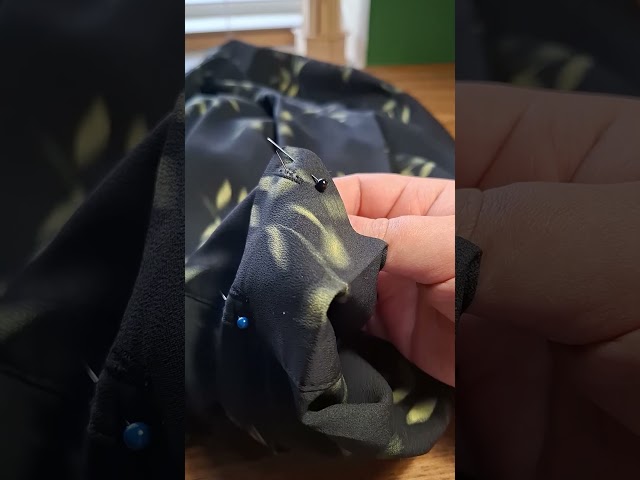 How to adjust shirt cuffs in five minutes or less #sewing #sewinghacks #sewingtips #sewingbuttons