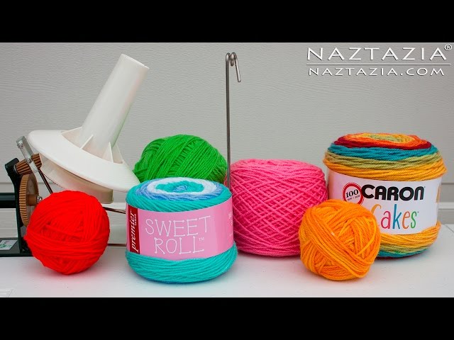 HOW to WIND YARN and STORE YARN - DIY Tutorial by Naztazia