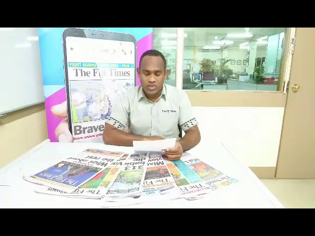 Fiji Times Headlines, April 26, 2018