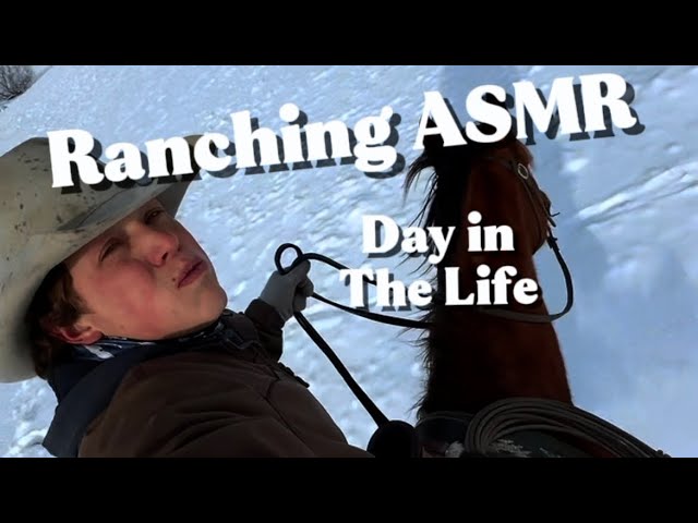 Ranch life ASMR- Come along through my day