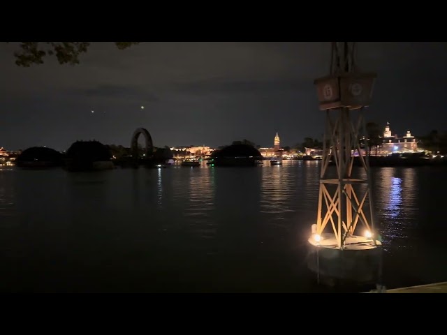 Disney At Night #asmr #calming #disney #disneyworld