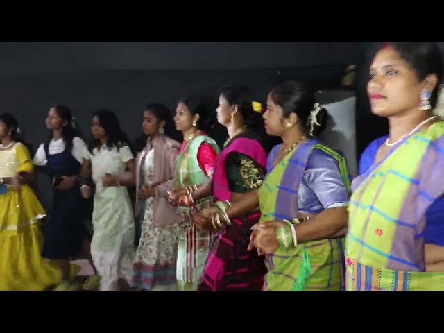 SERENJ DERENJ PUSI DERENJ Dance Video in Nalconagar Santali Get Together 2004 Later Batch 15/12/2024