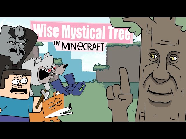 MINECRAFT: WISE MYSTICAL TREE KNOWS EVERYTHING (ANIMATED)