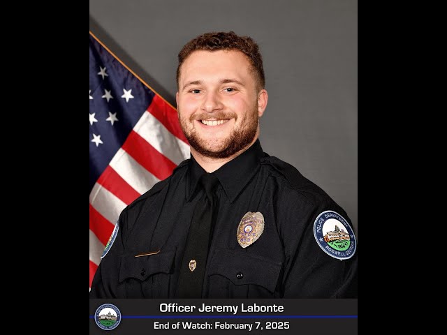 Rest in Peace Roswell Officer Jeremy Labonte - Police Procession