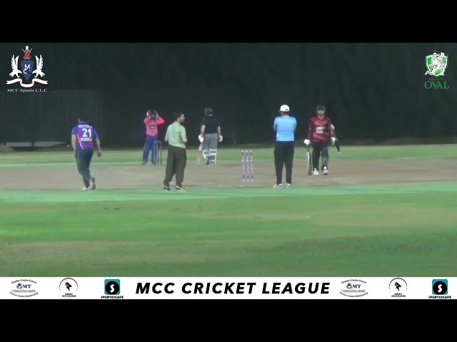 Ajman Oval | Individual Match | Match Video I MCC Cricket League