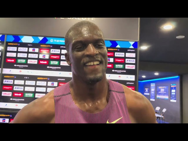 Kirani James Reacts to 2nd Place in Rome Diamond League 400m, Talks Longevity and Still Having Fun