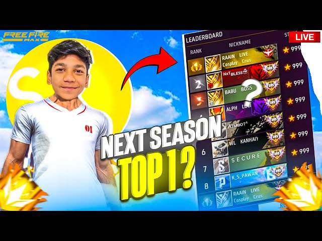 🔴New Season BR Rank Pushing with subscribers🤩 | Free Fire Live #shortsfeed #shortslive