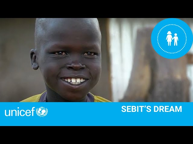 Sebit dreams of being a pilot I UNICEF South Sudan