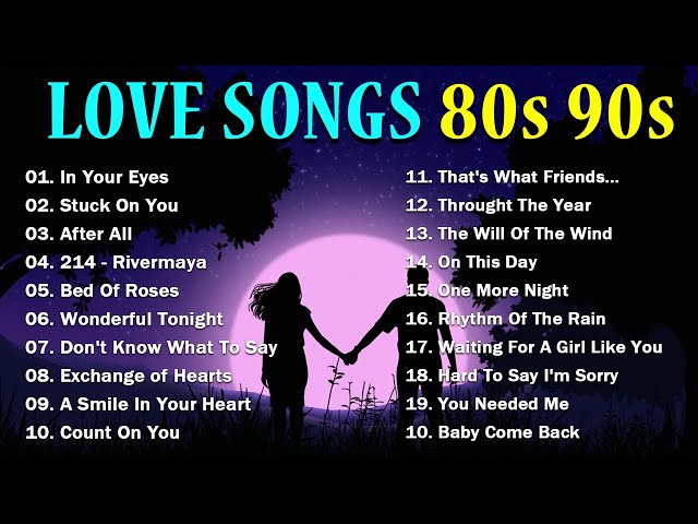 Oldies But Goodies Love Songs Playlist - Chicago, David Pomeranz, Jim Brickman, Cher & Peter Cetera