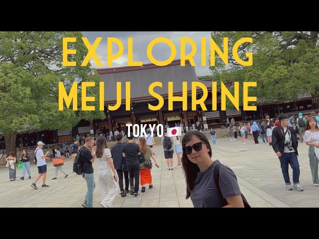 EXPLORING MEIJI PARK and SHRINE in TOKYO JAPAN