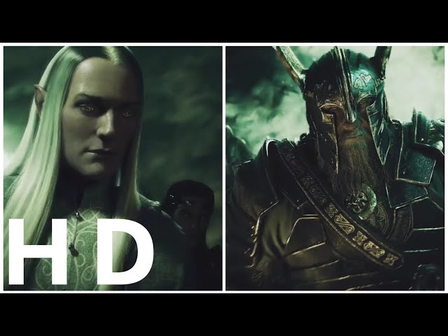 Elf Sauron Turns Rohan King Into Nazgul Scene HD Action