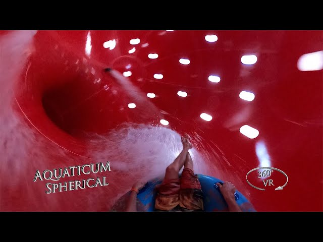 Aquaticum Debrecen Spherical Slide 360° VR POV Onride