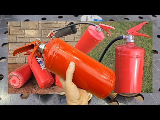 3 TOP DIY ideas from an old fire extinguisher. Everything is ingenious and simple!