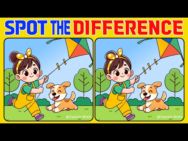 Improve Your Focus With These Engaging Spot The Difference Games 《Easy》