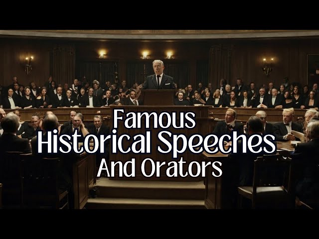 Timeless Speeches and the Masters Behind Them