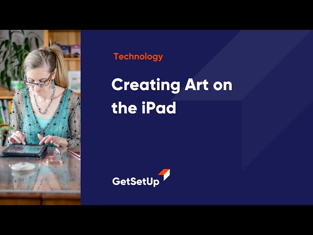 Creating Art on a iPad, Classes designed for older adults