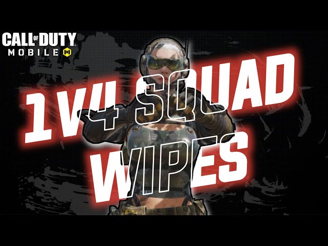 1vs4 Intense Squad Wipes Highlights Gameplay in CODM Battle Royale