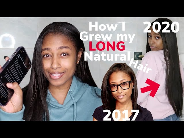 How I GREW my HIP LENGTH Natural Hair | 4 Years Natural (UPDATED TIPS)