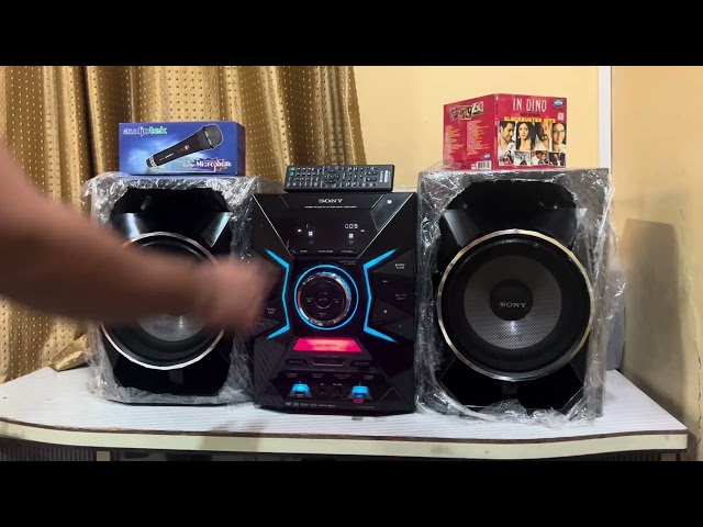 SONY MHC-GZX33D MUSIC SYSTEM PRICE 22,500/- AVAILABLE 9892169422.With Shipping #sonyelectronics #dj