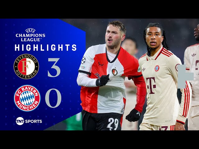 Dutch Giants Stun Bayern 😮 | Feyenoord 3-0 Bayern Munich | UEFA Champions League Highlights