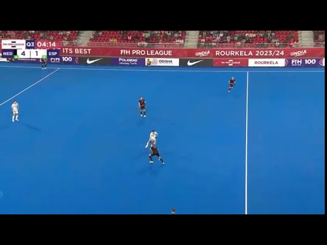 Netherlands vs Spain | 3rd Quarter | Men's FIH Hockey Pro League | 2023-24