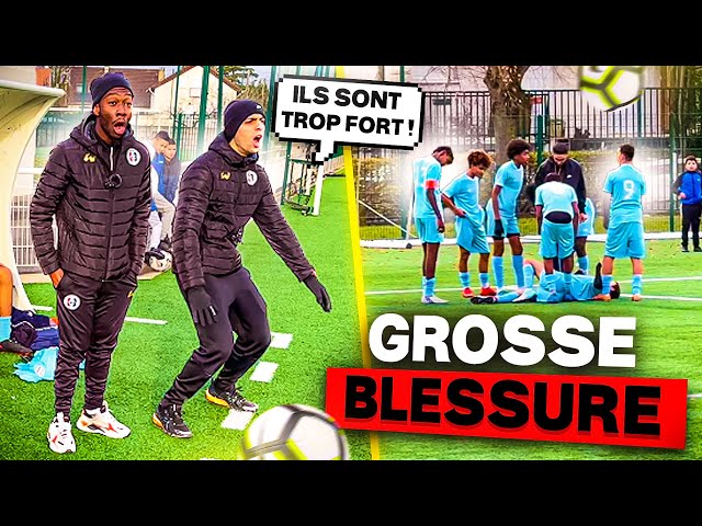 GROSSE BLESSURE pour notre joueur avant le match contre TONSSER ? (un match de FOU) FAMILYA FC EP22