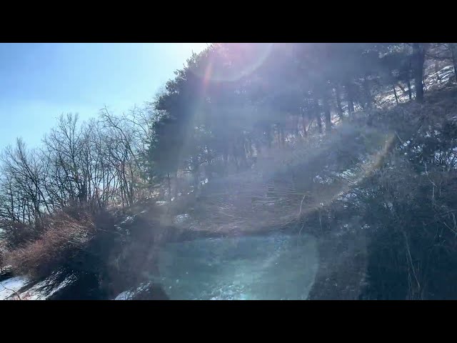 Hiking in Haneulgongwon Park ,Sky Park, Full Video(Winter, Seoul, South Korea)