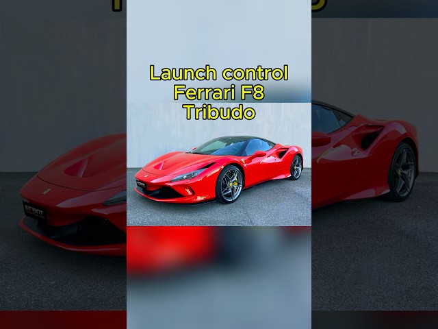 Launch Control Ferrari F8 Tributo #launchcontrol #acceleration #ferrari #f8tributo