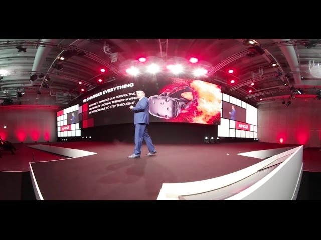 IFA VR-News in 360° (Part 3/3): VR Keynote speech by AMDs CTO.