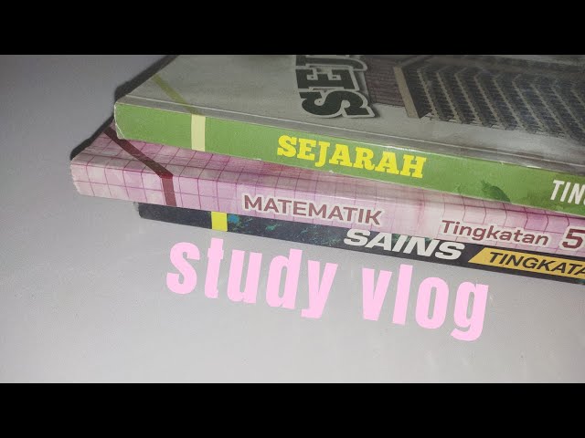 ✏️12 days before spm || note taking, classes, stress || study vlog || Malaysia