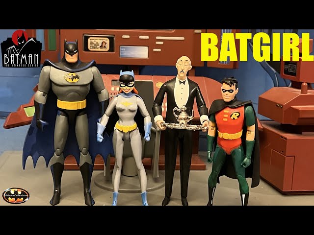 McFarlane's DC Direct BTAS Batgirl Batman The Animated Series Zeus Action Figure Review & Comparison