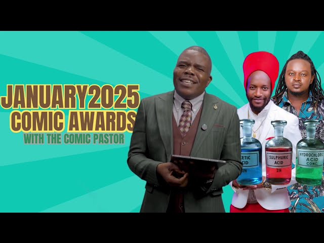 JANUARY 2025 COMIC AWARDS