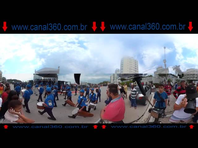 Vídeo 360º da Parada 7 de Setembro em Macaé - RJ.