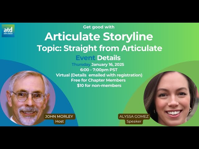 Straight from Articulate: What's New - January 2025