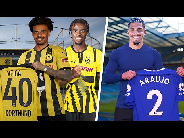 🚨RENATO VEIGA AGREES TO DORTMUND! FOFANA INJURED, RONALD ARAUJO REPLACES! CHELSEA TRANSFER JANUARY✅️