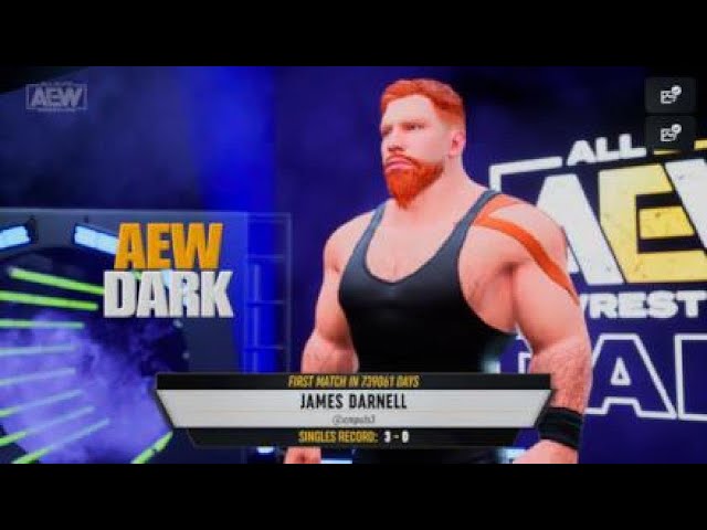 AEW DARK JAMES DARNELL CALLS MACHO T A LITTLE MAN!!!!!!!!!!!!