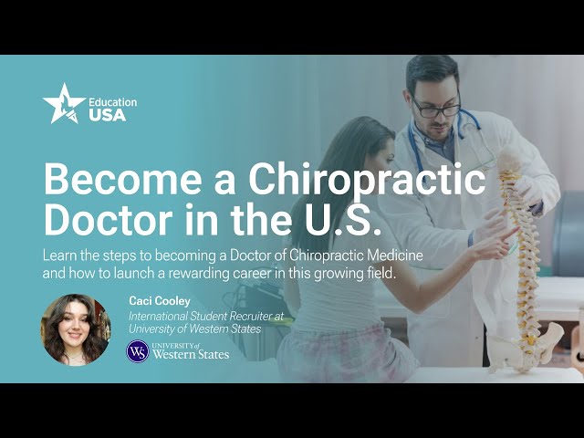 Become a Chiropractic Doctor in the U.S.