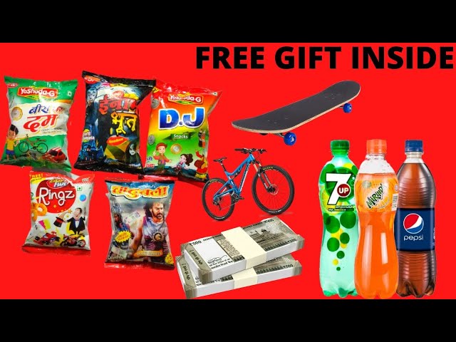 Top 5 Snacks Collection Review and Unboxing Giveaway Only Rs 5/- | Bees Ka Dum | Bhoot Ka Bacha