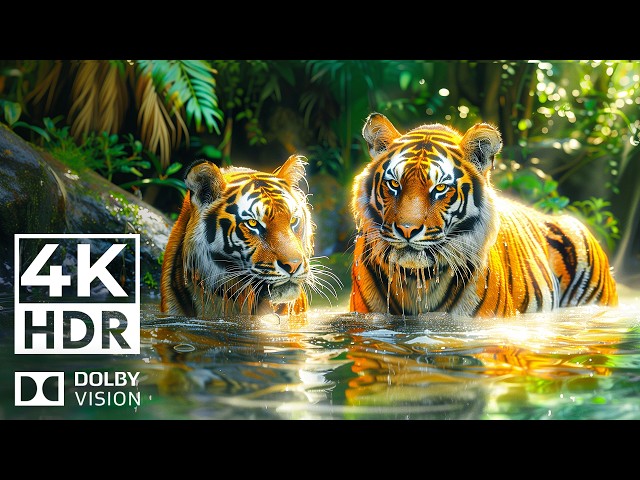 AMAZING ANIMALS 4K HDR : Ultimate Wildlife Discovery | CINEMATIC SOUND #animals #4K